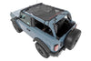 Mesh Bikini Top Plus | Black | Ford Bronco 4WD (2021-2025) | 85116