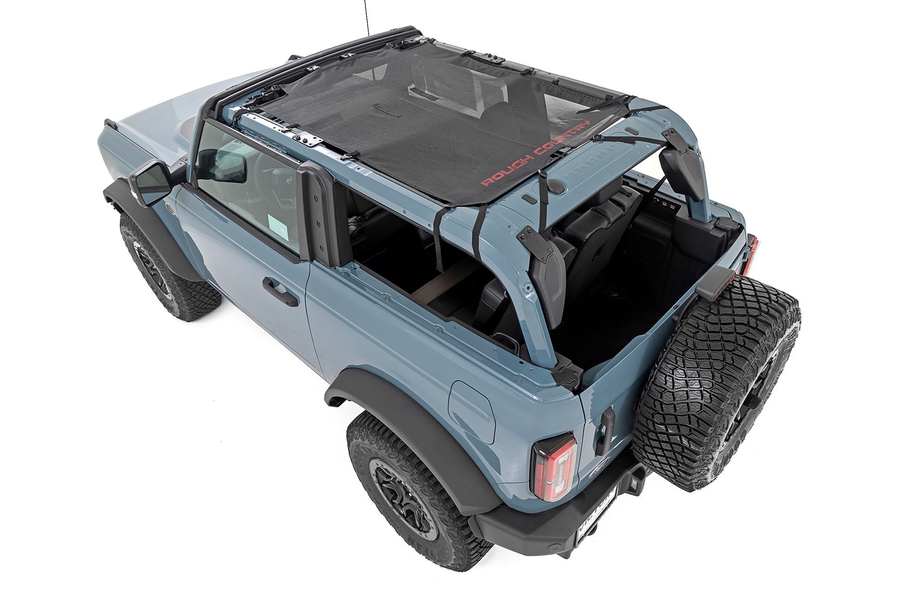 Mesh Bikini Top Plus | Black | Ford Bronco 4WD (2021-2025) | 85116