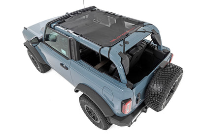 Mesh Bikini Top Plus | Black | Ford Bronco 4WD (2021-2025) | 85116