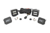 LED Light Kit | Ditch Mount | 2" Black Pair | Spot Pattern | Ford Bronco (21-25) | 71047