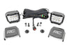 LED Light Kit | Ditch Mount |  2" Chrome Pair | Wide | Ford Bronco 4WD (21-25) | 71050