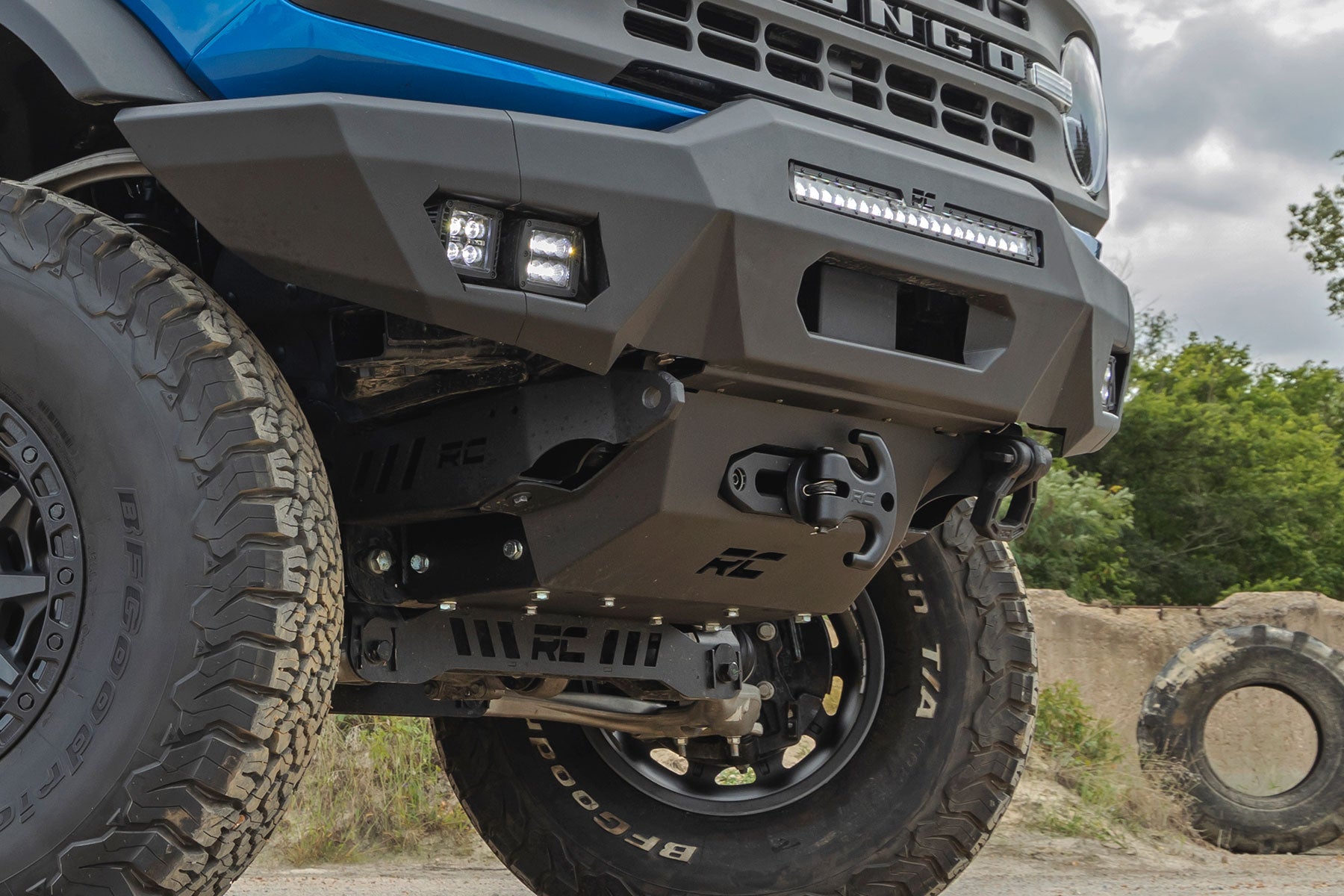 Hidden Winch Mount | All Models | Ford Bronco 4WD (2021-2025) | 51065