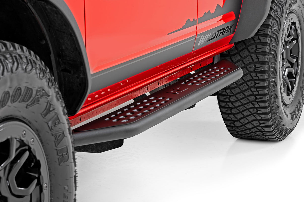 OV2 Running Boards | Side Step Bars | 4-Door | Ford Bronco 4WD (2021-2025) | 14007