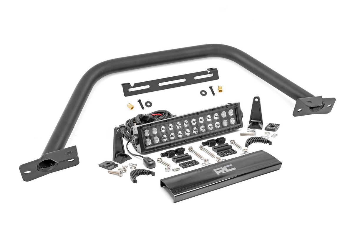 Safari Bar | 12" LED Light Bar | Black | Dual Row | OE Modular Steel | Ford Bronco (21-25) | 51118
