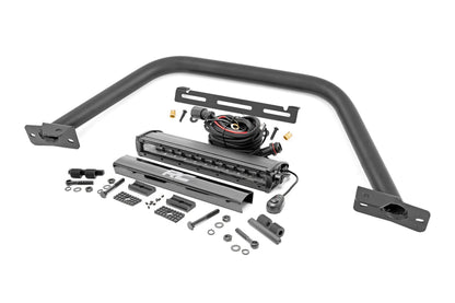 Safari Bar | 12" LED Light Bar | Black | Single Row | OE Modular Steel | Ford Bronco (21-25) | 51116