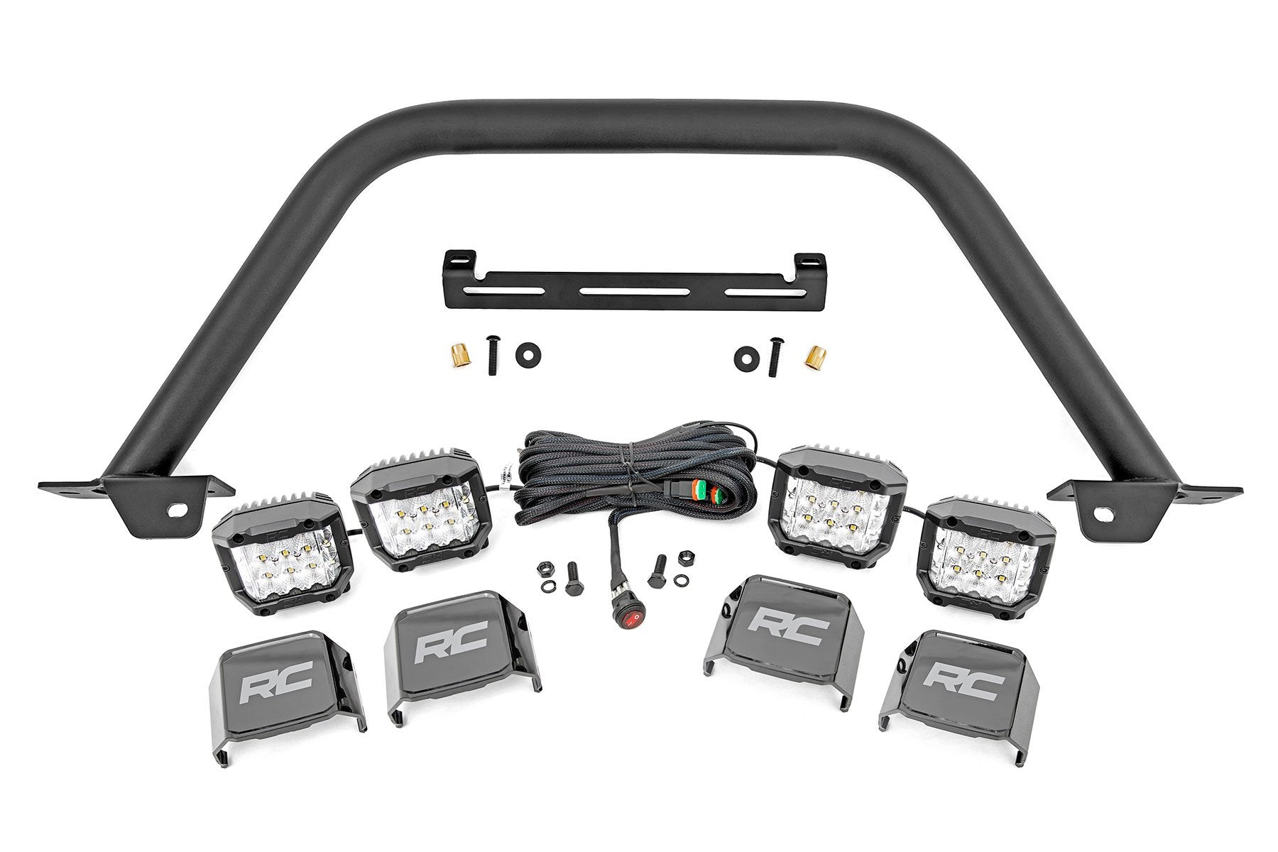 Safari Bar | 3" OSRAM (Quad) | Wide | OE Modular Steel | Ford Bronco (21-25) | 51115