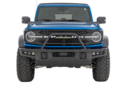 Safari Bar | 12" LED Light Bar | Black | DRL | Single Row | OE Modular Steel | Ford Bronco (21-25) | 51117