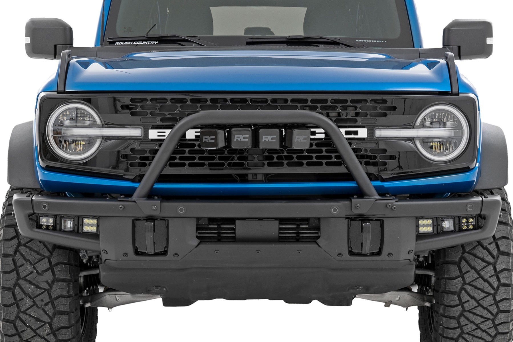 Safari Bar | 3" OSRAM (Quad) | Wide | OE Modular Steel | Ford Bronco (21-25) | 51115