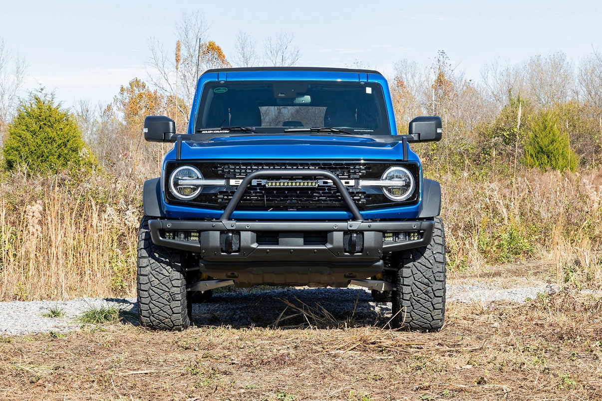 Safari Bar | 12" LED Light Bar | Black | Single Row | OE Modular Steel | Ford Bronco (21-25) | 51116