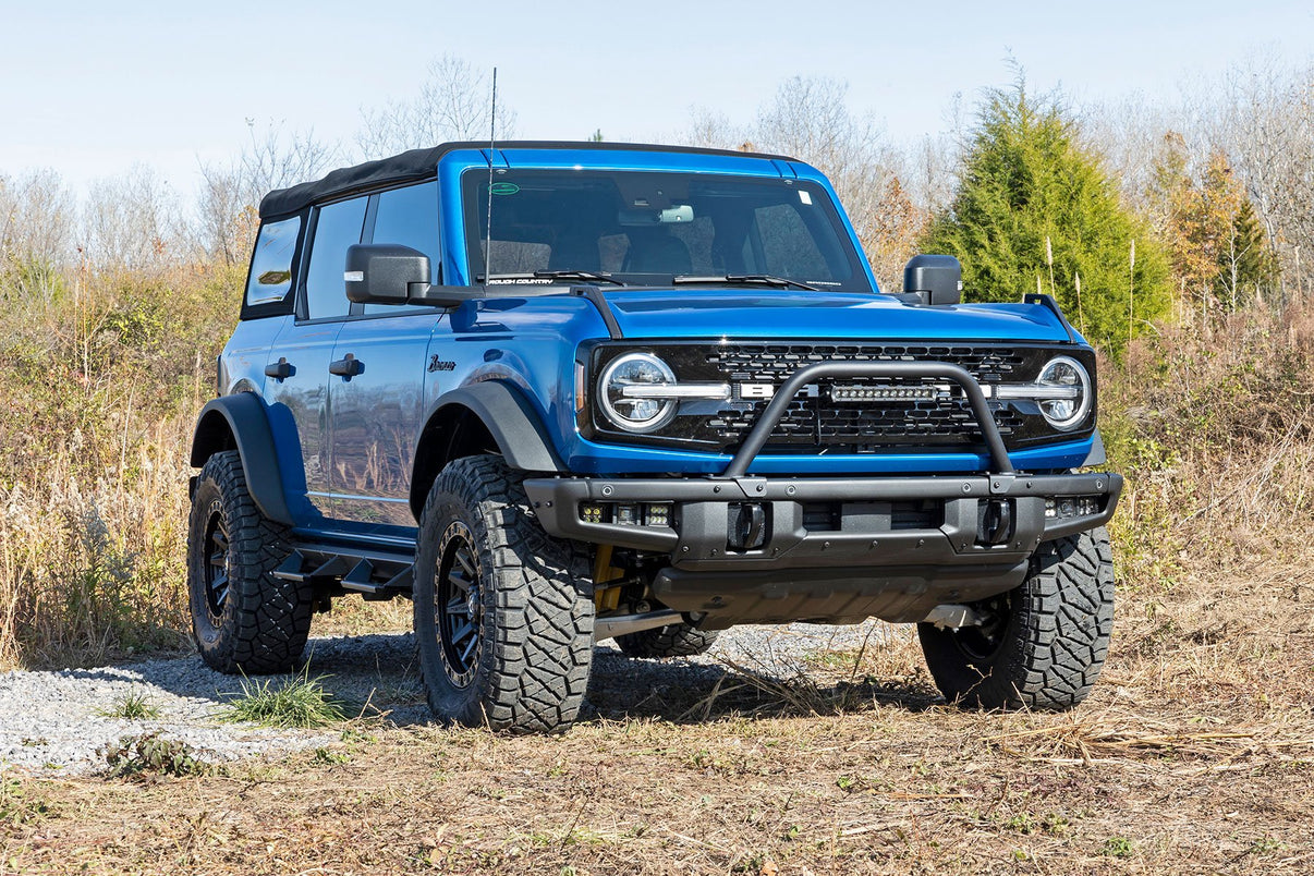 Safari Bar | 12" LED Light Bar | Black | Single Row | OE Modular Steel | Ford Bronco (21-25) | 51116