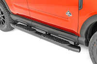 Oval Nerf Steps | Black | Ford Bronco Sport 4WD (2021-2025) | 21006