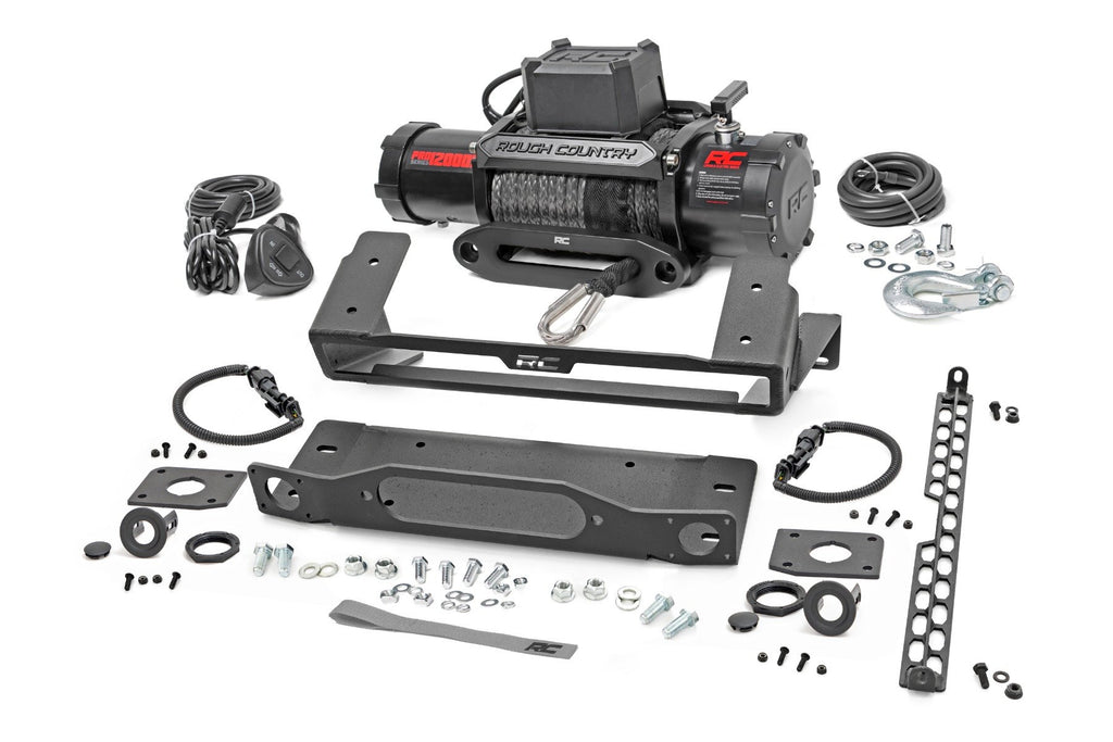 High Winch Mount | All Models | 12000S | Ford Bronco 4WD (2021-2025) | 51097