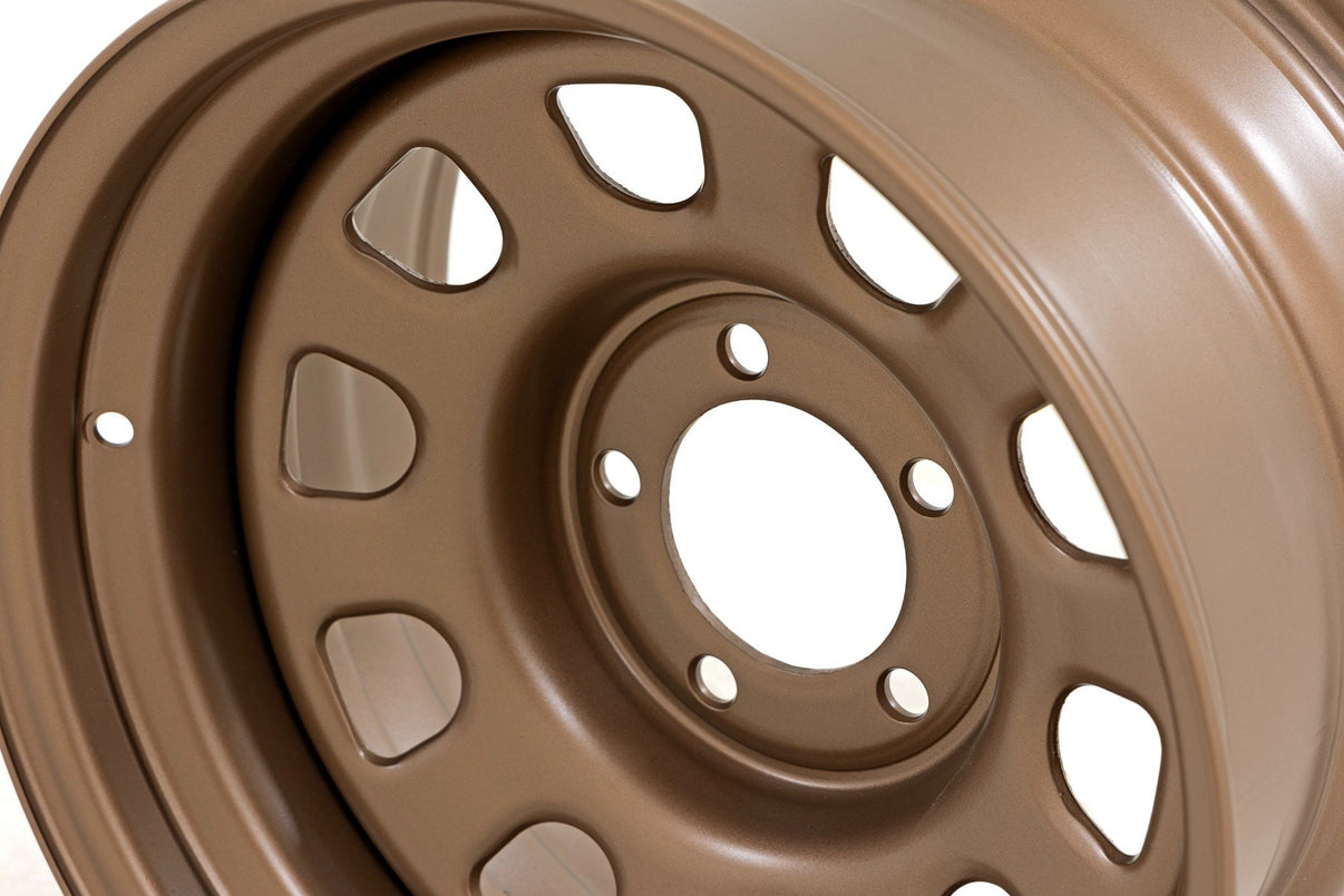 Steel Wheel | Bronze | 17x9 | 6x5.5 | 4.25 Bore | -12 | RC51-7655B