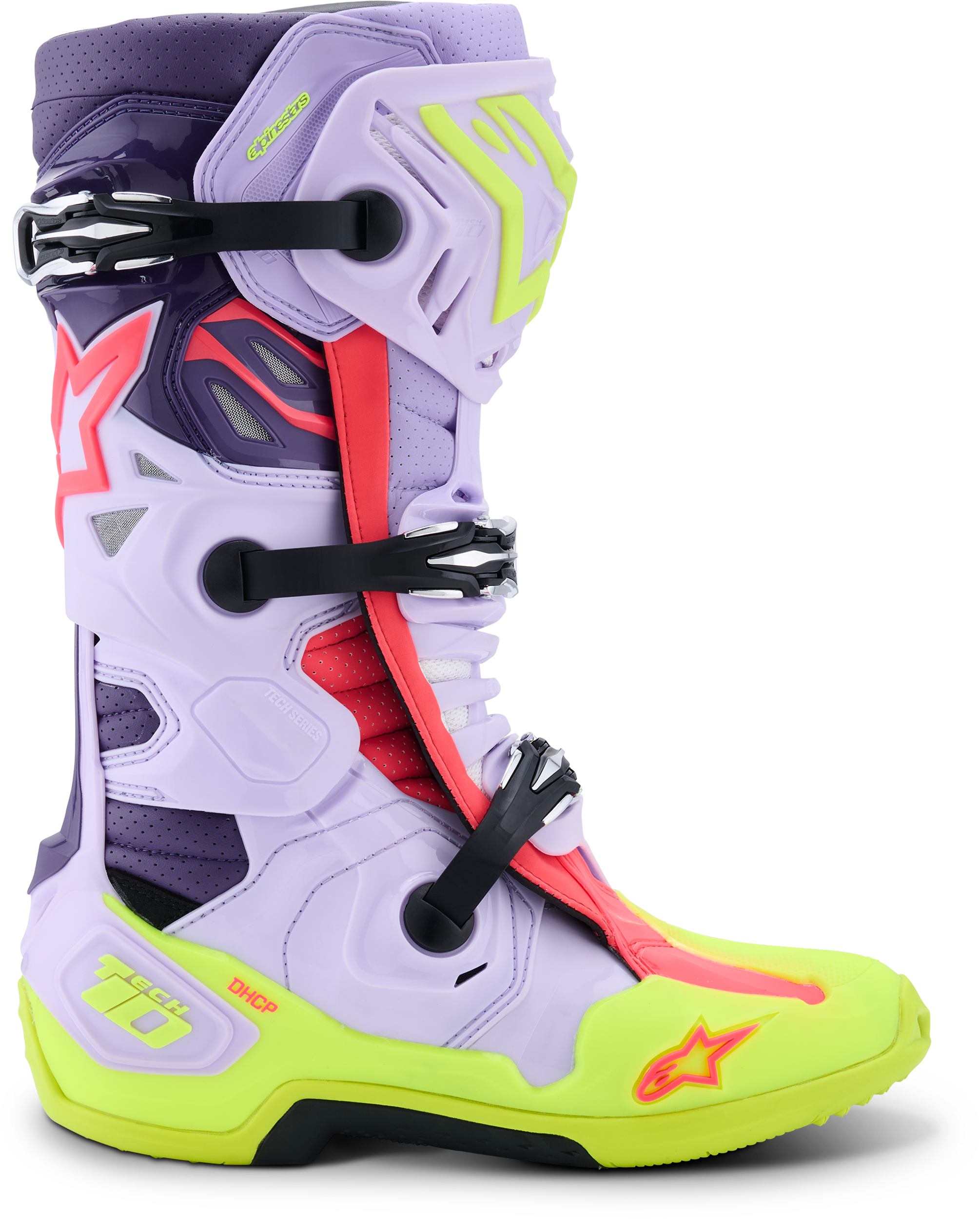 Tech 10 Supervented Purp/Ylw Fluo/Diva Pink 9