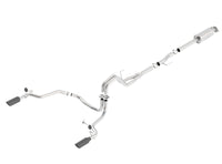 Borla 15-16 Ford F150 3.5L EcoBoost Ext. Cab Black Chrome CB Exhaust ATAK Single Split Rear Exit