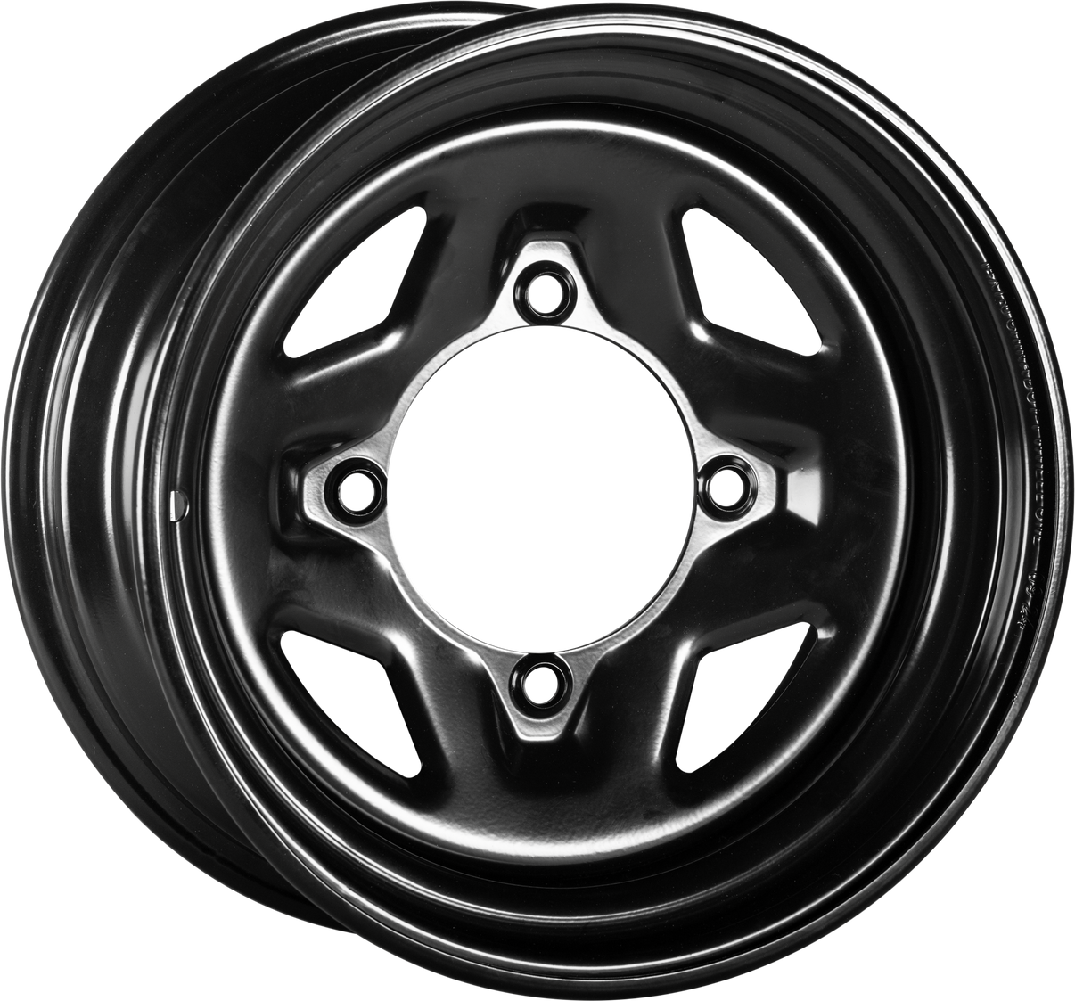 Sedona Steel 14x7 4/156 4+3 Blk 14mm