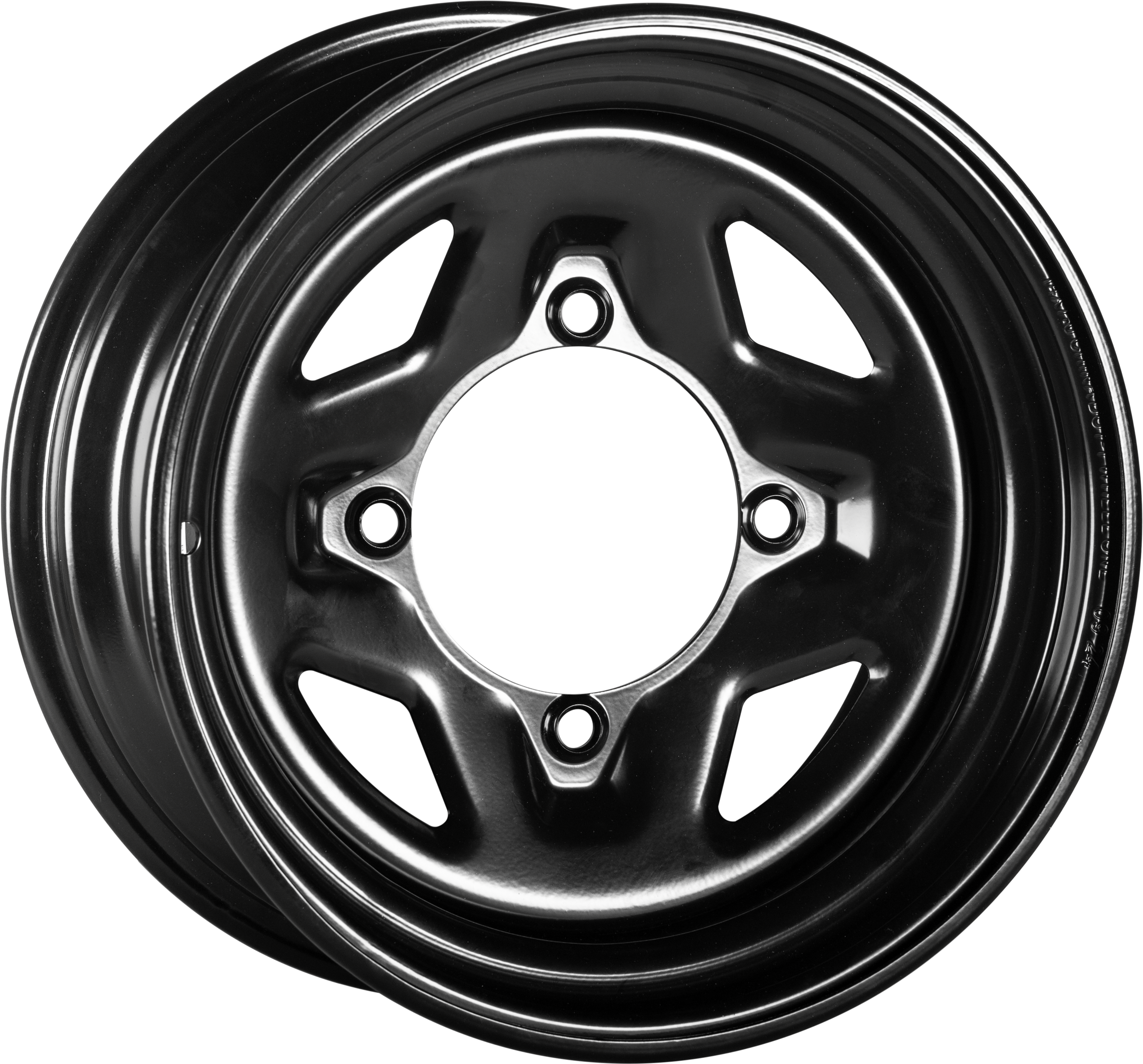 Sedona Steel 14x7 4/156 4+3 Blk 14mm