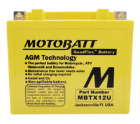 Battery Mbtx12u Sealed Factory Activated