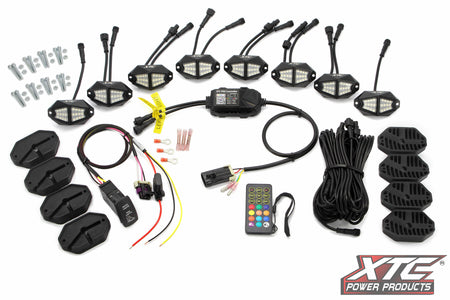 X Lites Rock Light Kit Rgb+W 8 Lights