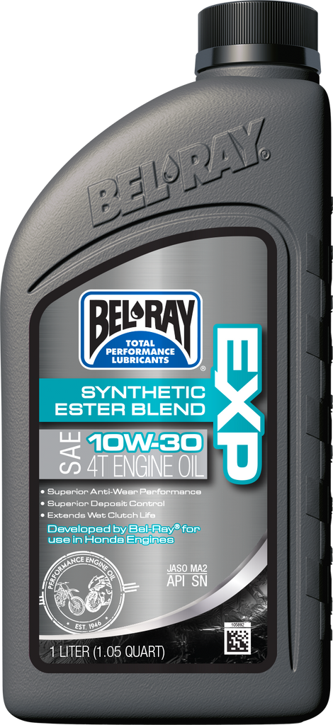 Bel-Ray EXP Synthetic Ester Blend 4T Engine Oil 10W-30 - 1L
