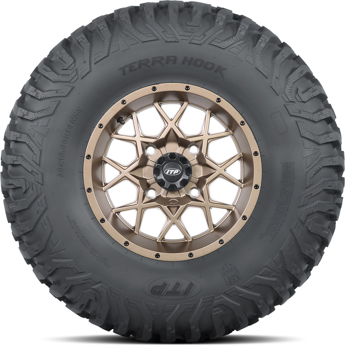 Tire Terra Hook Front/Rear 30x10r14 8 Ply Radial
