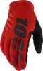 Brisker Gloves Red Lg