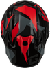 Mx 96 Splinter Helmet Black/Red 2x
