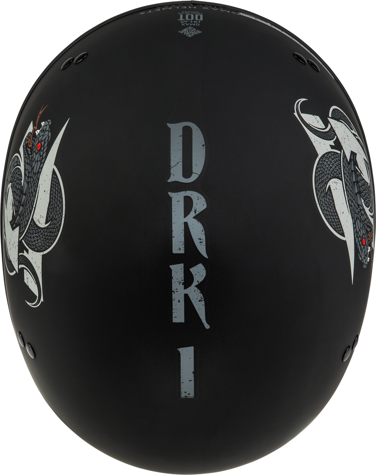 Hh 65 Drk1 Helmet Matte Black/Grey 2x