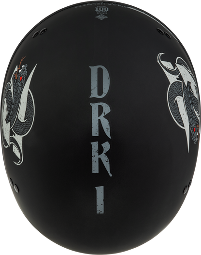 Hh 65 Drk1 Helmet Matte Black/Grey Md