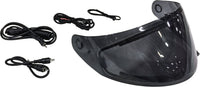 Shield Electric Lens Smoke W/Cord Kit Ff 98