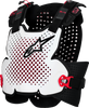 A 4 Plasma Chest Protector Blk/Red/Wht Md/Lg