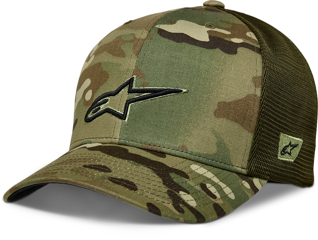Recon Camo Trucker Hat Green Camo