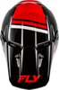 Kinetic Verdict Helmet Black/Red/White Sm