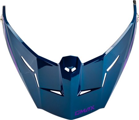 Md 74 Visor W/Screws Spectre Blue/Pink/Purple