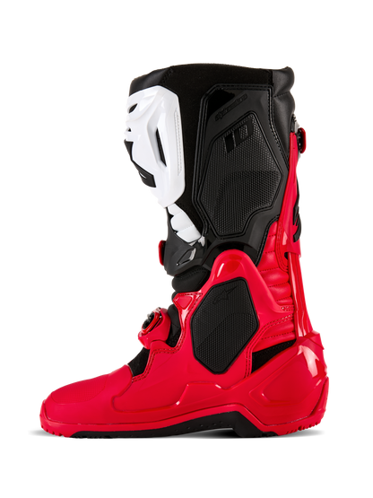 Alpinestars Tech 10 Enduro Boots Bright Red/Black/White - Size 11
