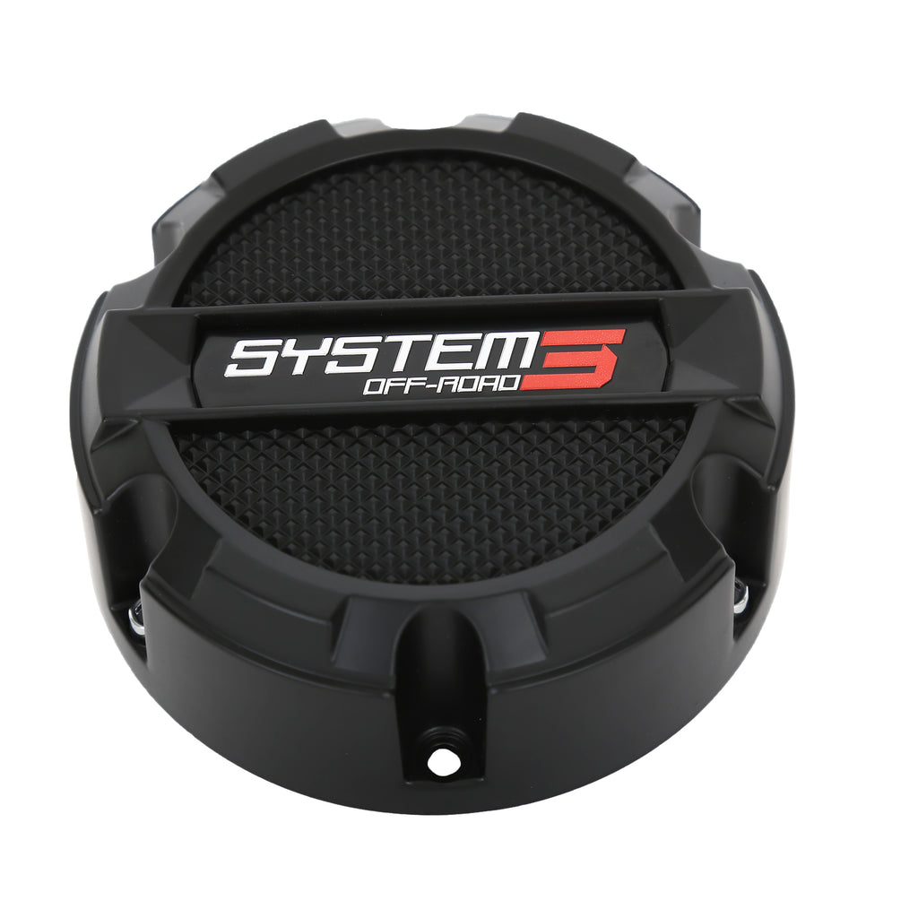St3 Center Cap 4/137 & 4/156 Bolt In Gloss Black