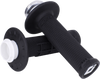 Micro X Lock On Grips Half Waffle Black/Silver