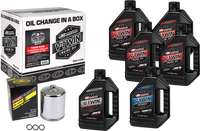 V Twin Syn Oil Change Kit Tc Chrome Filer