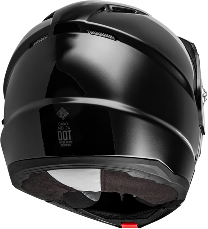 Md 74 Solid Helmets Black 2x
