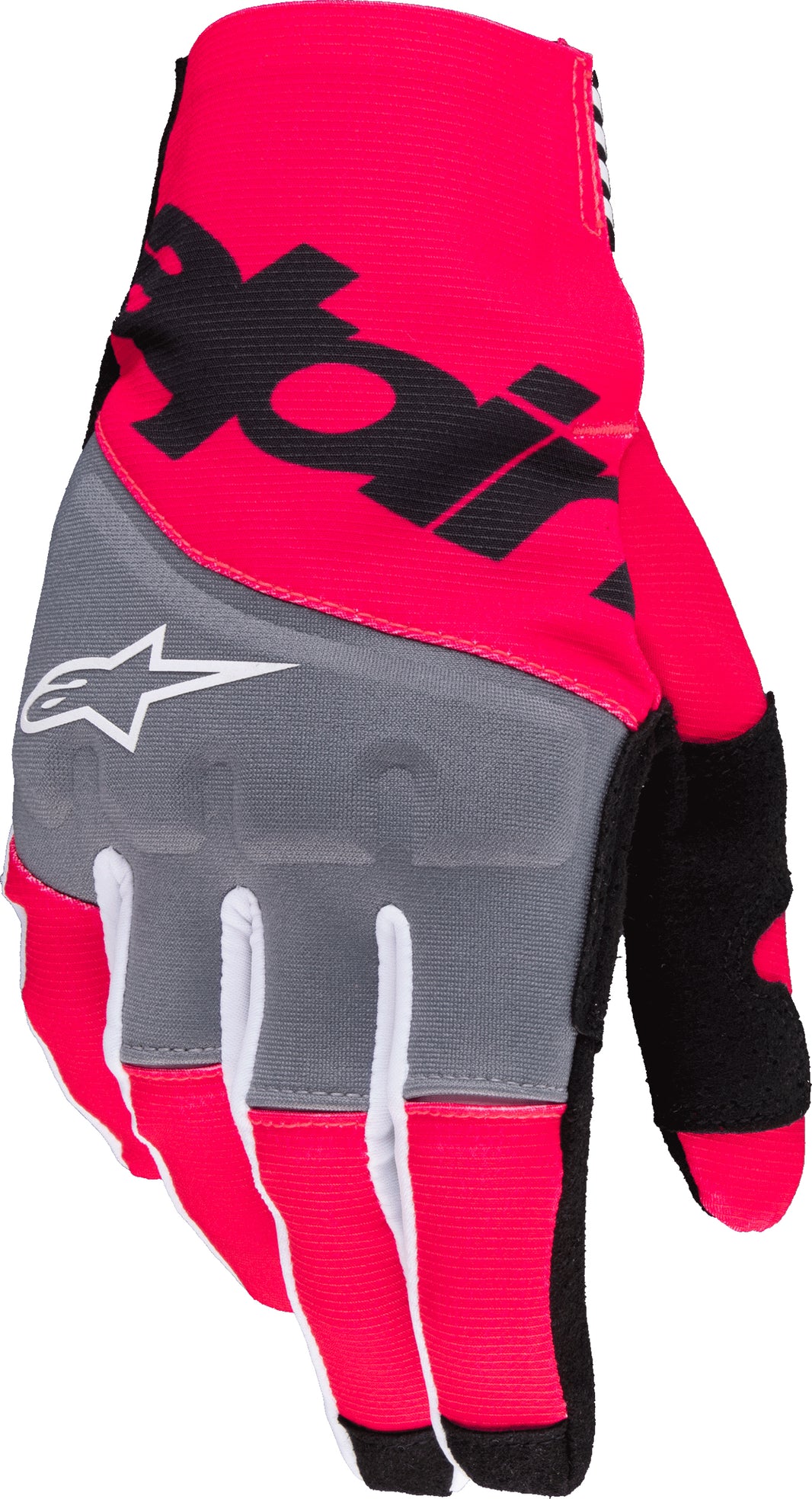 Techstar Gloves Black/Pink Fluo 2x