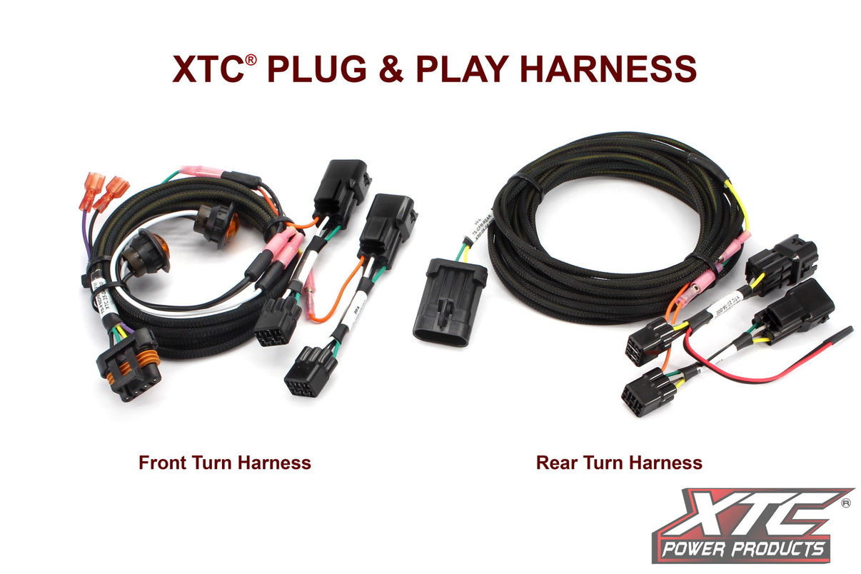 Auto Turn Signal Kit W/ Billet Lever And Front Drl Lights Cfm