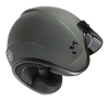 Of 2 Open Face Helmet Matte Green Xl