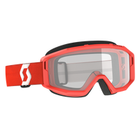 Primal Goggle Red Clear Lens