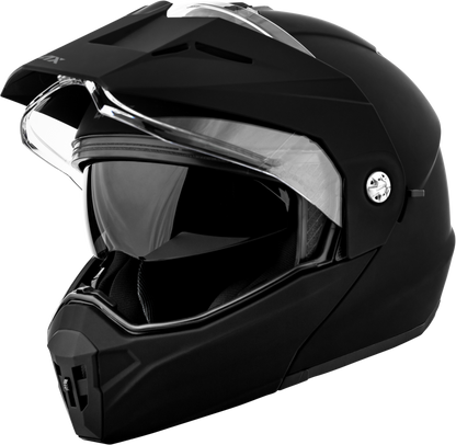 Md 74 Solid Helmets Matte Black Md