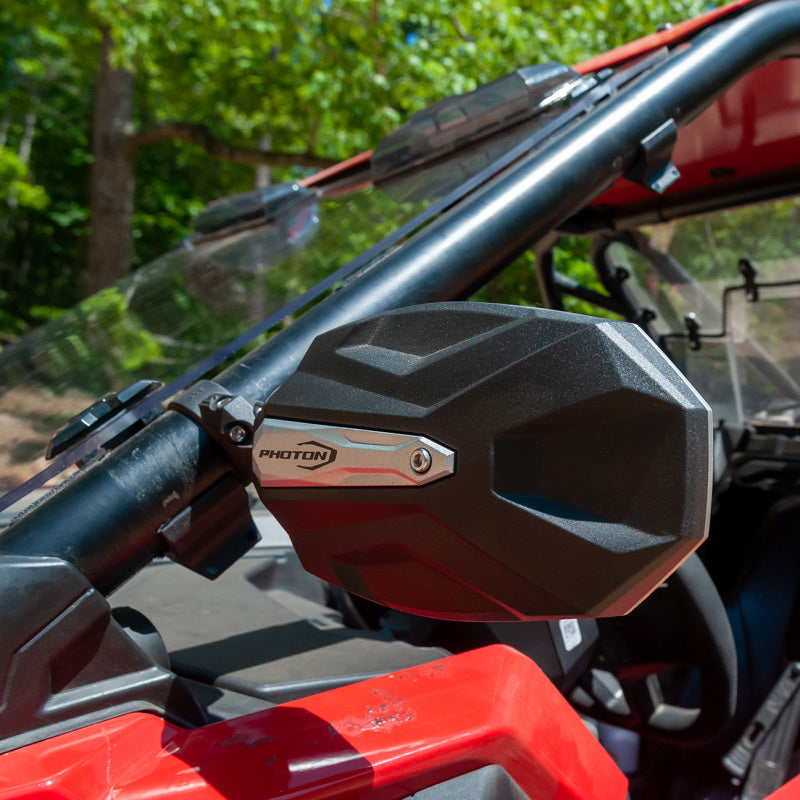 Seizmik 04+ Can Am/ Hon/ Kaw/ Kub/ Polaris/ Yam Photon Sideview Mirror 2 in.