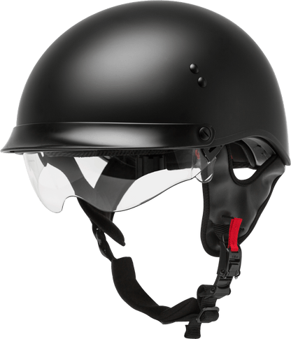 Hh 65 Half Helmet Full Dressed Matte Black 2x