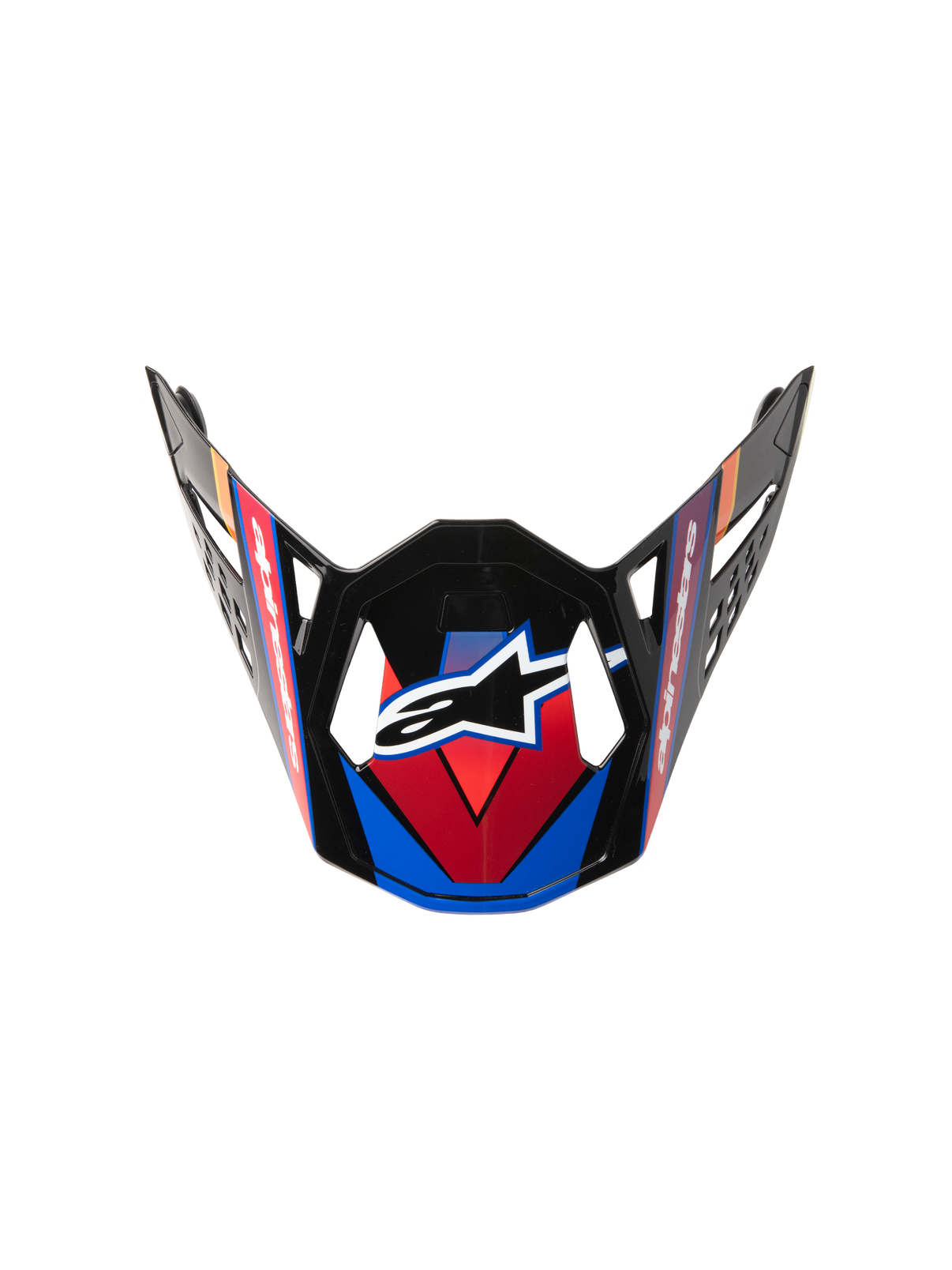 Visor S M10 22.06   Era Blu/Red/Ylw Fluo Glossy