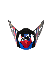 Visor S M10 22.06   Era Blu/Red/Ylw Fluo Glossy