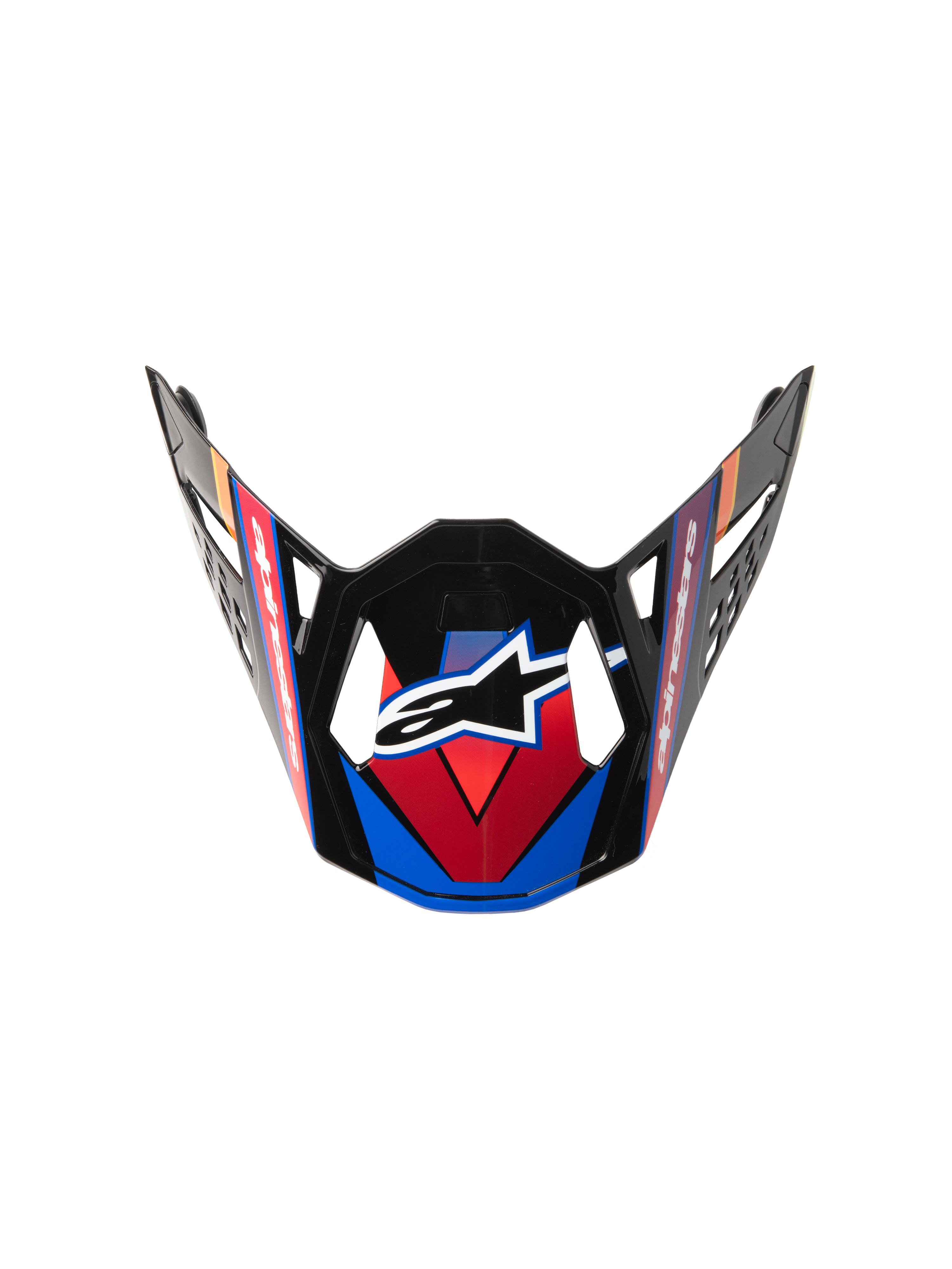 Visor S M10 22.06   Era Blu/Red/Ylw Fluo Glossy