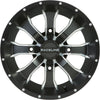 Mamba Wheel 15x7 4/156 4+3 (+5mm) Blk/Machined